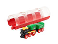 Wooden Steam Train with Tunnel