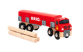 Wooden Lumber Semi-Truck with Detachable Trailer
