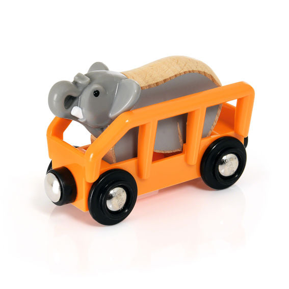 Wooden Safari Adventure Railway Playset