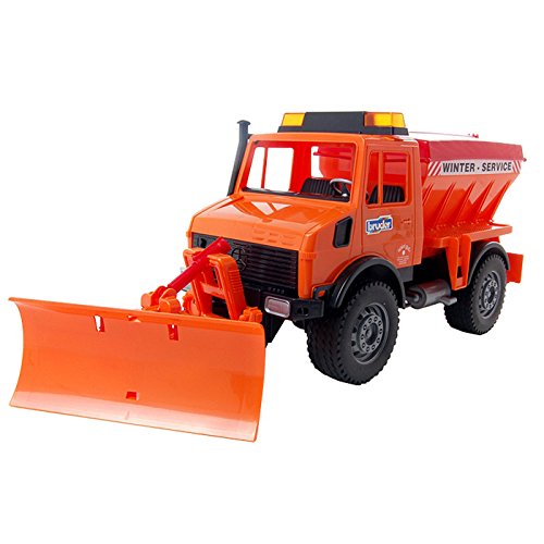 Snow Plow Truck with Spreader