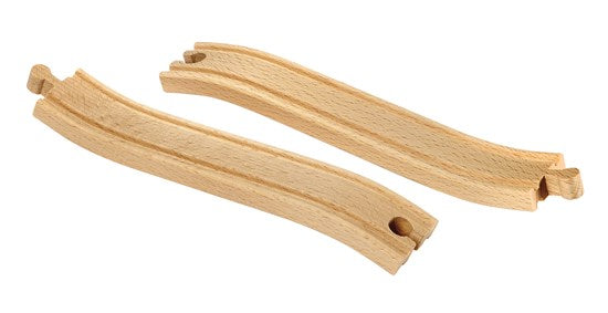 Ascending Wooden Railway Tracks
