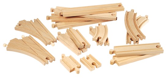 Intermediate Wooden Railway Track Expansion