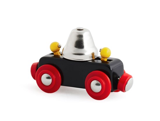 Wooden Bell Wagon for Railway
