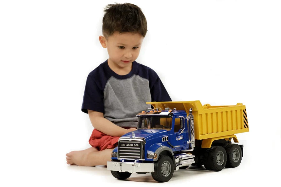 Heavy-Duty Granite Dump Truck Toy