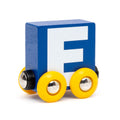 Wooden Alphabet Letter Train — Letter E