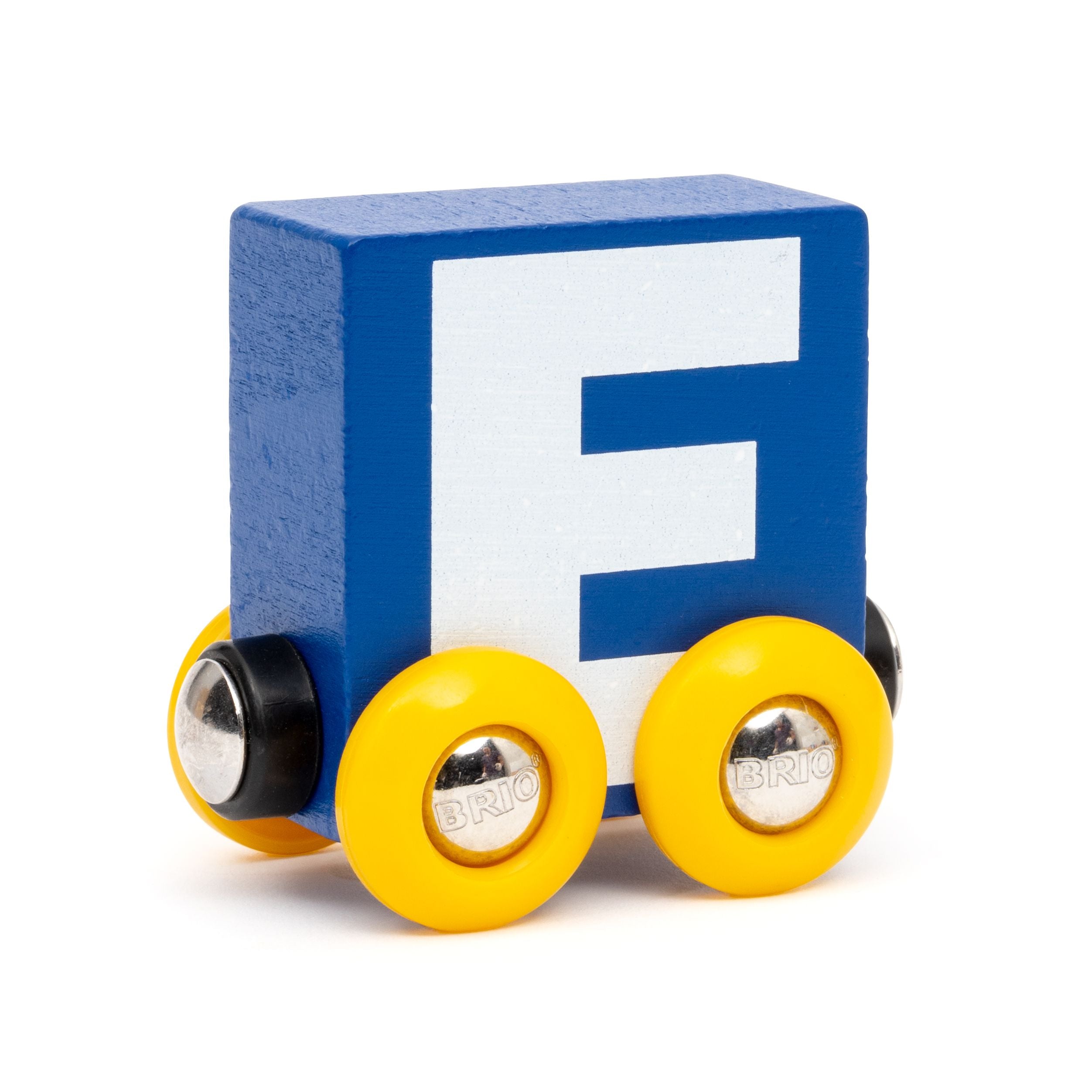Wooden Alphabet Letter Train — Letter E