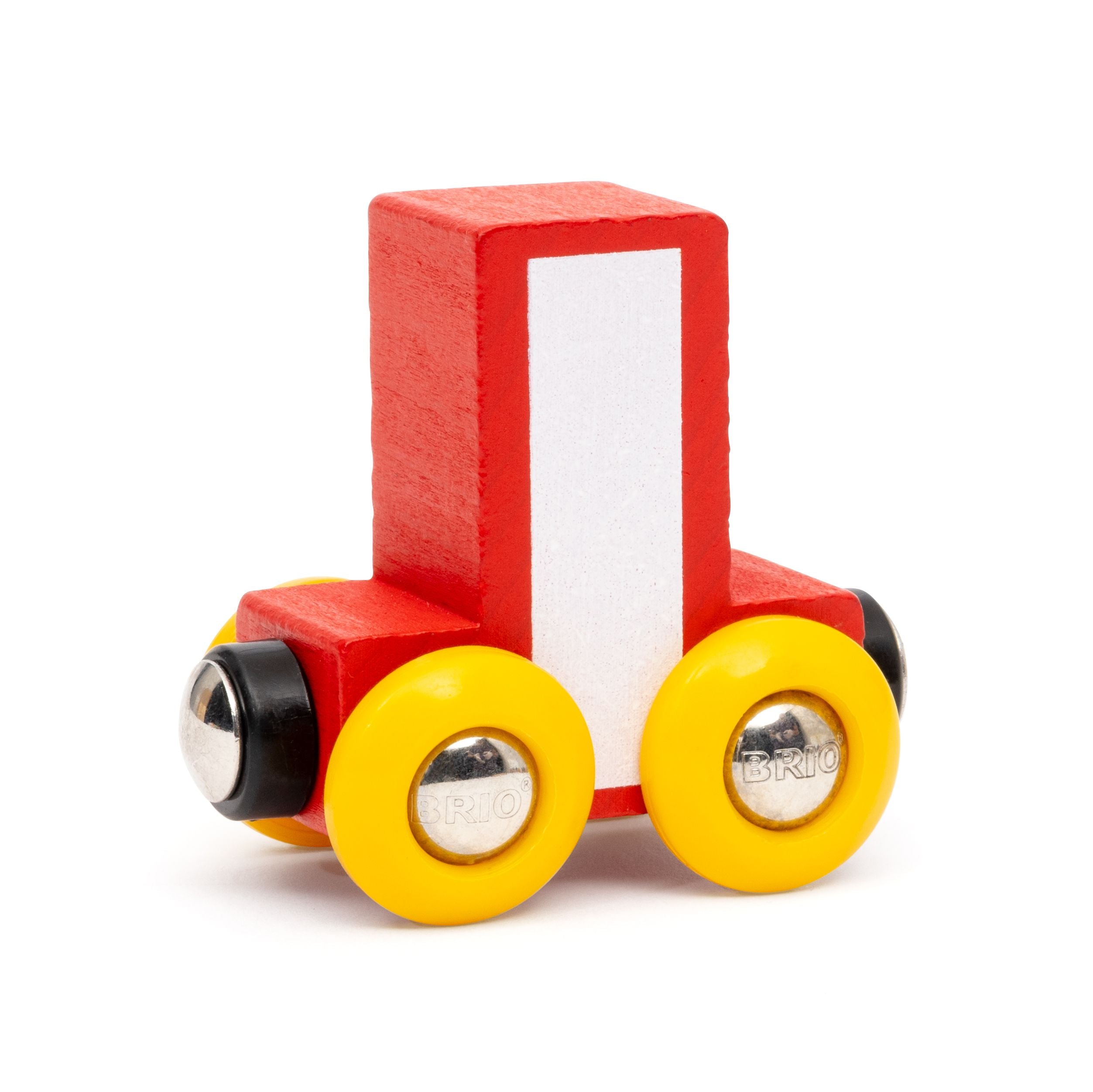 Wooden Alphabet Letter Train — Letter I