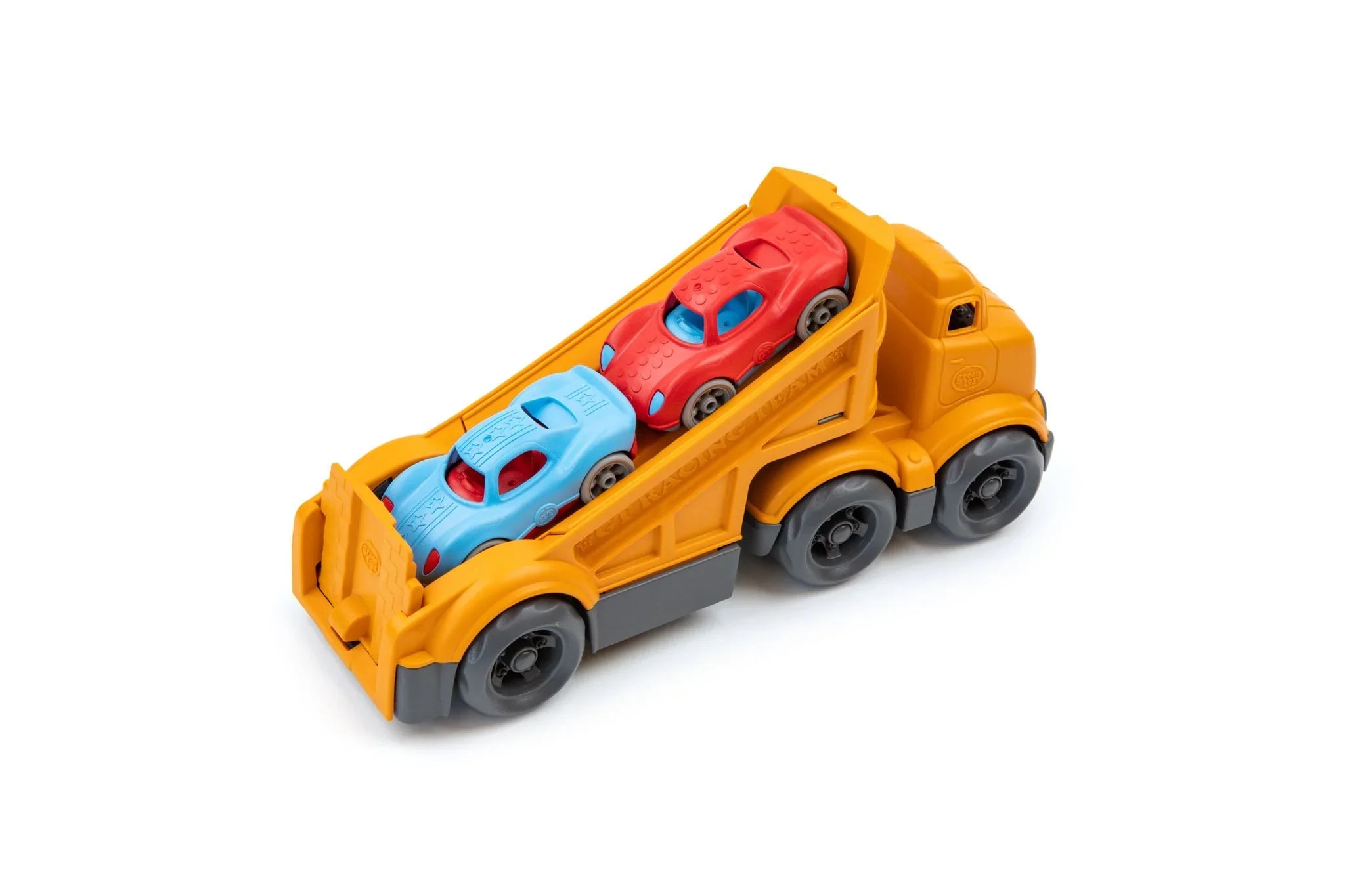 Recycled Plastic Racing Truck with Stackable Racers
