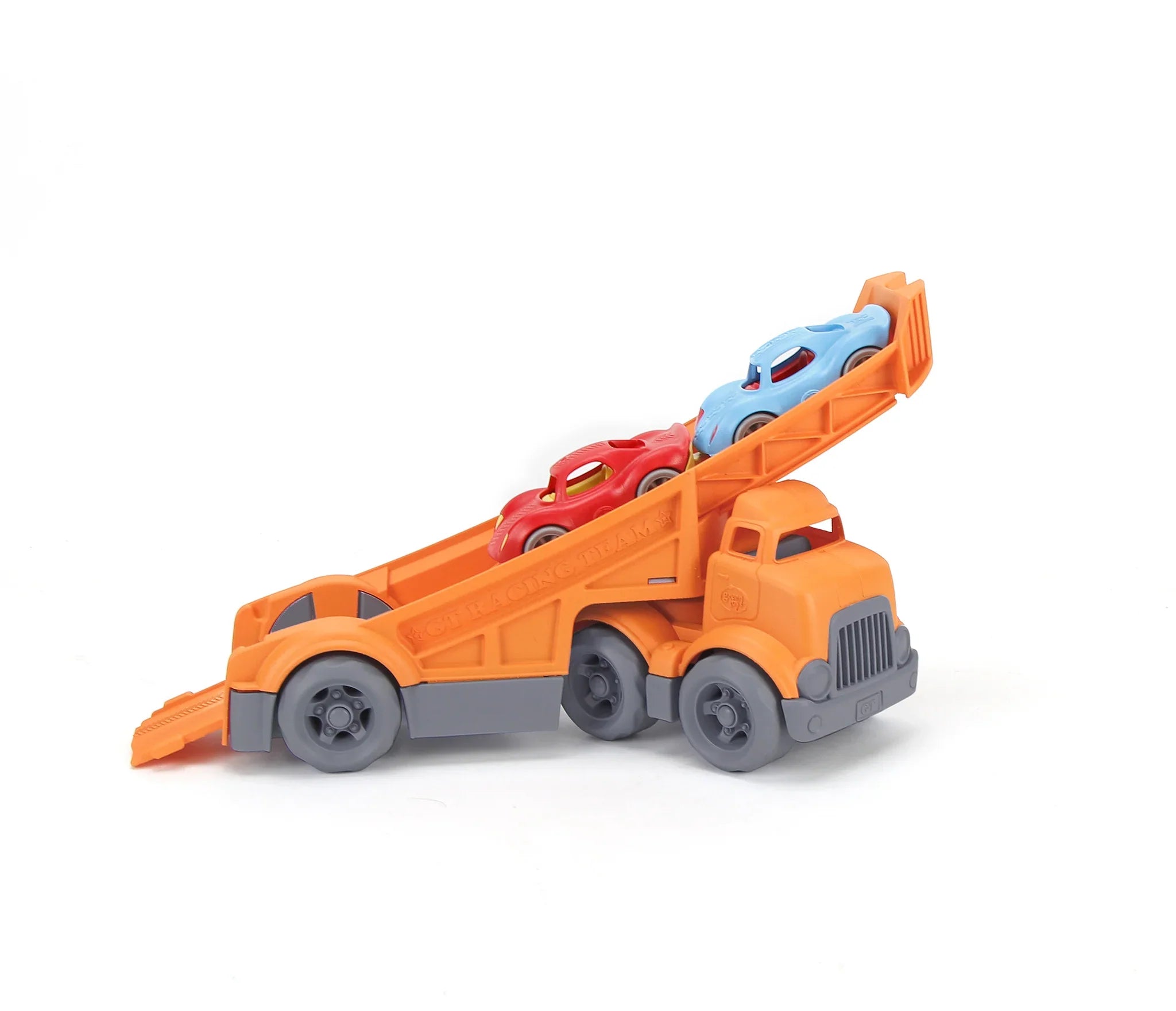 Recycled Plastic Racing Truck with Stackable Racers