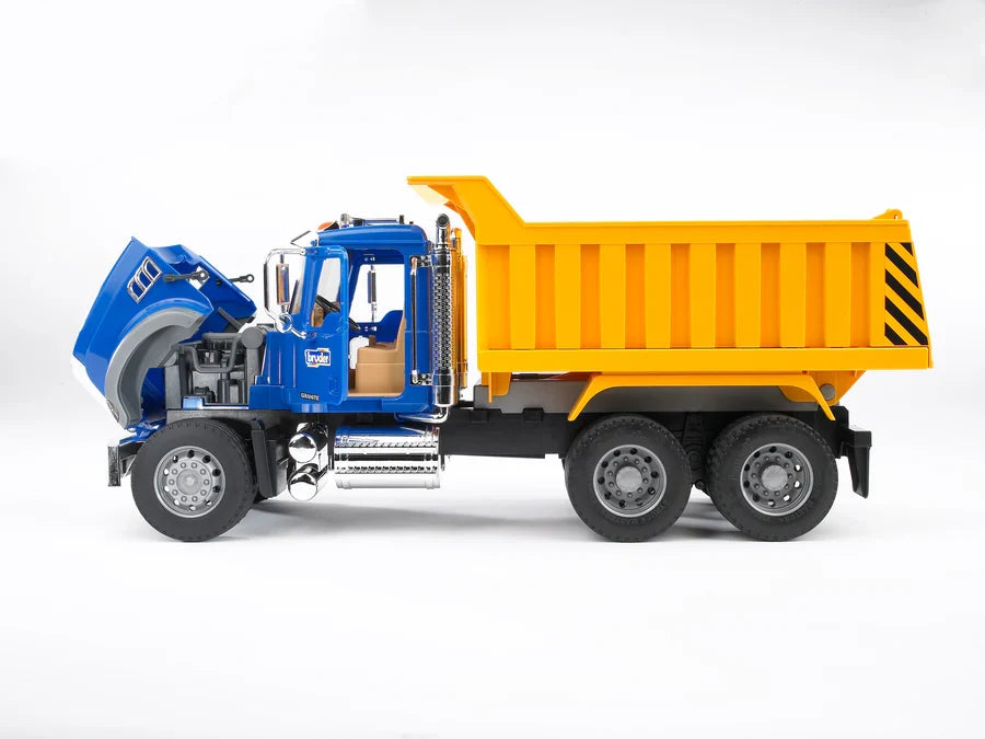 Heavy-Duty Granite Dump Truck Toy